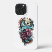skull  iPhoneケース (裏面)