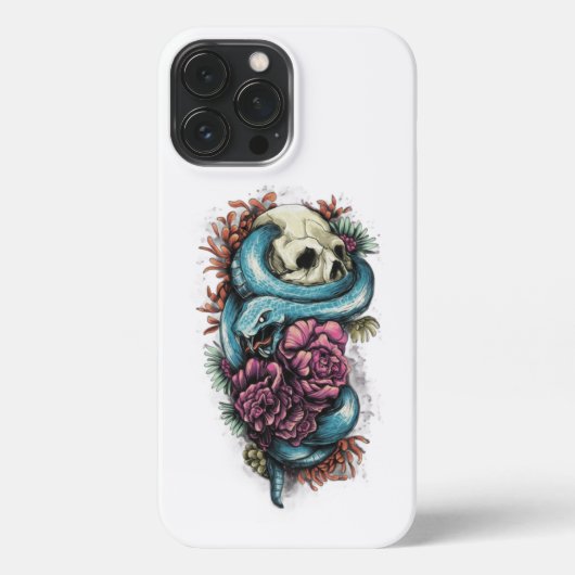 skull  iPhoneケース (裏面)