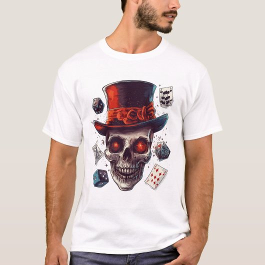 Skull Magician�s Hat Tシャツ (正面)