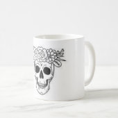 Skull Mug コーヒーマグカップ (正面右)