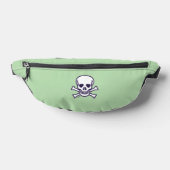 Skull n Bones green fanny pack ファニーパック (レイダウン)