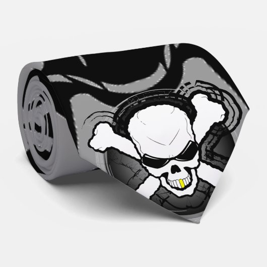 SKULL-N-SHADESのタイ ネクタイ (ロール)