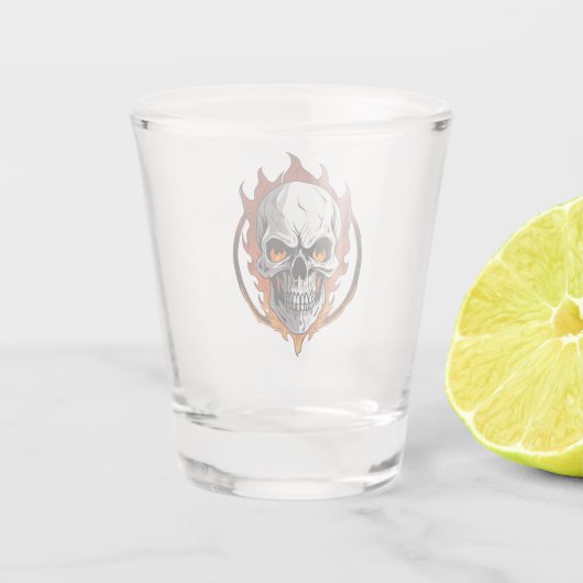 Skull of Fire  ショットグラス (裏面)
