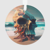 Skull on the Beach オーナメント (裏面)