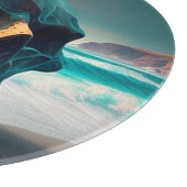 Skull on the Beach カッティングボード (角)