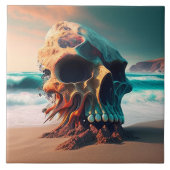Skull on the Beach タイル (正面)