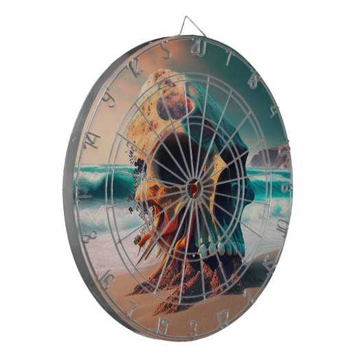 Skull on the beach ダーツボード (正面左)