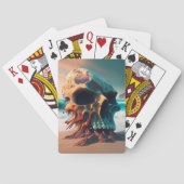 Skull on the beach トランプ (裏面)