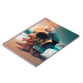 Skull on the Beach ノートブック (左側)