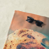 Skull on the Beach ビーチタオル (インサイチュ)