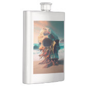 Skull on the Beach フラスク (右)