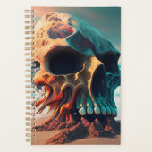 Skull on the beach プランナー手帳 (正面)