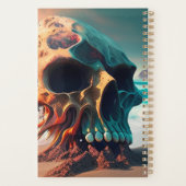 Skull on the beach プランナー手帳 (裏面)