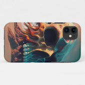 Skull on the Beach Case-Mate iPhoneケース (裏面(横))