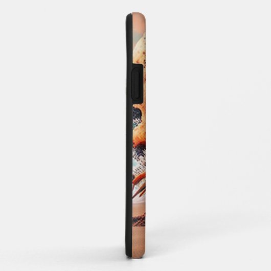 Skull on the Beach Case-Mate iPhoneケース (裏面/右)