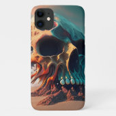 Skull on the Beach Case-Mate iPhoneケース (裏面)