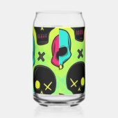 Skull Pattern ガラス缶 (右)