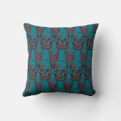 skull pattern クッション (裏面)