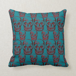 skull pattern クッション