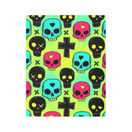 Skull Pattern メタルプリント