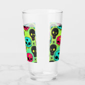 Skull Pattern Glass Cup タンブラーグラス (右)