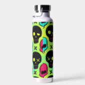 Skull Pattern Insulated Bottle ウォーターボトル (右面)