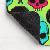 Skull Pattern Mousepad マウスパッド (コーナー)