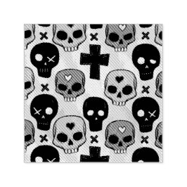 Skull Pattern Self Inking Rubber Stamp セルフインキングスタンプ
