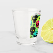 Skull Pattern Shot glass ショットグラス (左)