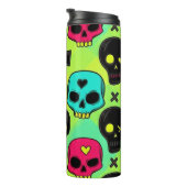 Skull Pattern Thermal Tumbler タンブラー (回転右)