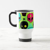 Skull Pattern Travel/Commuter Mug トラベルマグ (左)