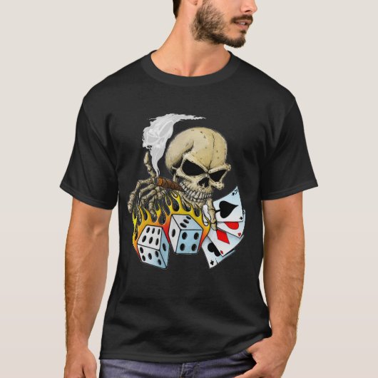 SKULL POKER Tシャツ (正面)