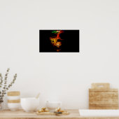 Skull Poster ポスター (キッチン)