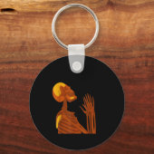 Skull Pray For My Opps 2026 キーホルダー (正面)