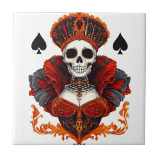 Skull Queen of Spades タイル