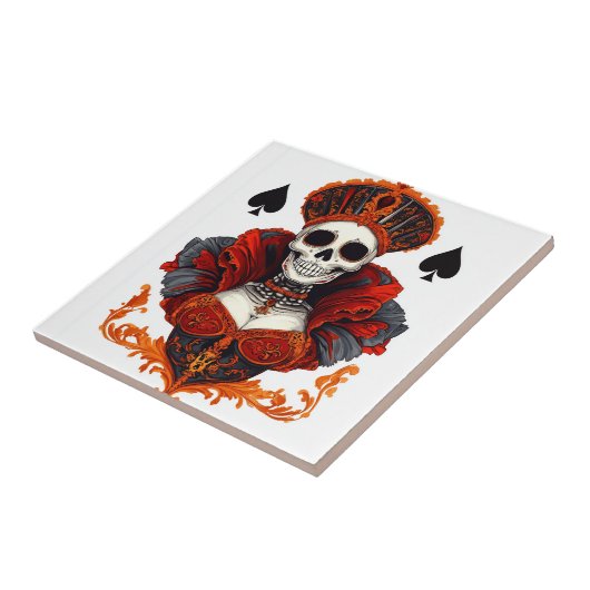 Skull Queen of Spades タイル (側面)