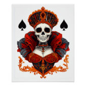 Skull Queen of Spades ポスター (正面)