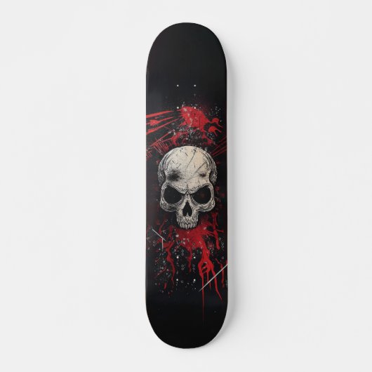 Skull Rider Skateboard スケートボード (正面)