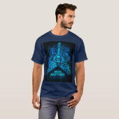 skull‑rock vibes tシャツ (正面フル)