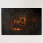 Skull, Rose & Candle Puzzle – Dark Elegance Series ジグソーパズル (横)