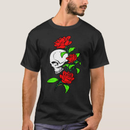 SKULL ROSE Tシャツ