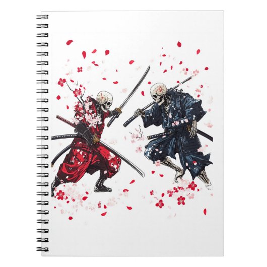 Skull Samurai Duel ノートブック (正面)