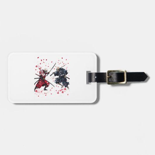 Skull Samurai Duel ラゲッジタグ (正面横)