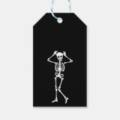 Skull Skeleton Bad to the Bone 2nd Birthday  ギフトタグ (裏面)