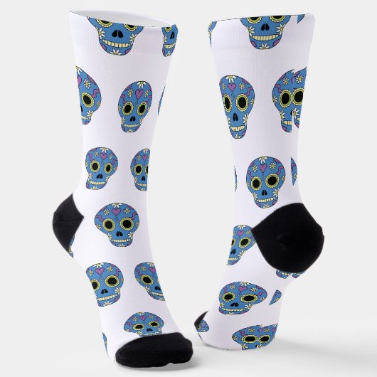Skull socks ソックス (傾斜あり)