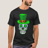 Skull St Patricks Day Irish Saint Patricks Day of  Tシャツ (正面)