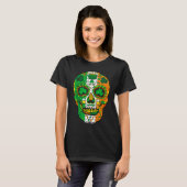 Skull St Patricks Day Irish Saint Patricks Day of Tシャツ (正面フル)