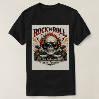 Skull Star: The Ultimate Rock & Roll Graphic Tシャツ