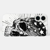 Skull & Stars II Case-Mate iPhoneケース (裏面 (横))