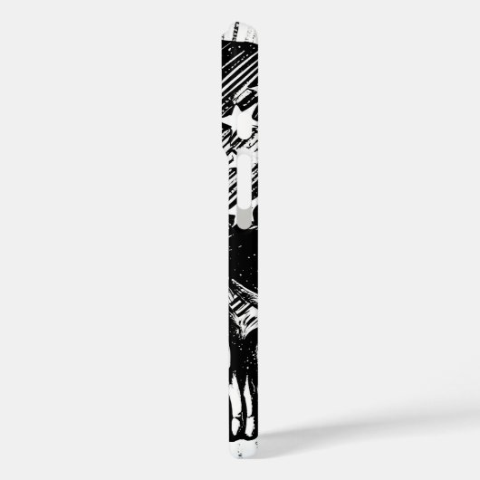 Skull & Stars II Case-Mate iPhoneケース (裏面 / 左)